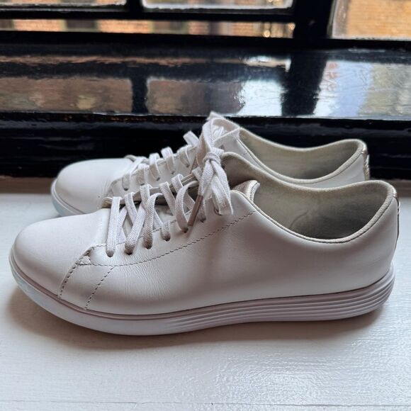 COLE HAAN Grand Crosscourt II Sneaker White Rose Gold W30245 Women’s Size 7 - Picture 1 of 7